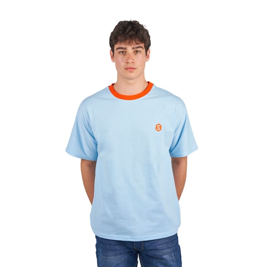 BeHappy SPRBCA-2204 Men's Oversized Short Sleeve T-Shirt
