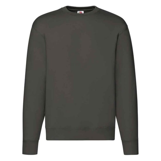 Fruit of the Loom Heren Premium Drop Shoulder Sweatshirt (Houtskool) - Image 1