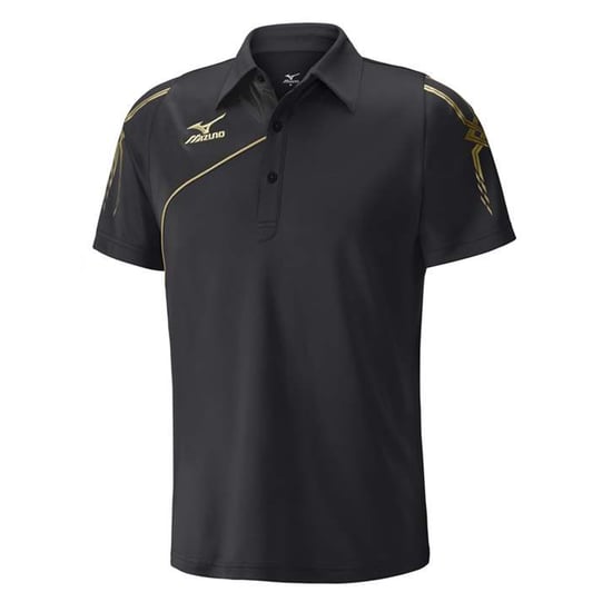 Mizuno DryLite Mens Black Polo Shirt