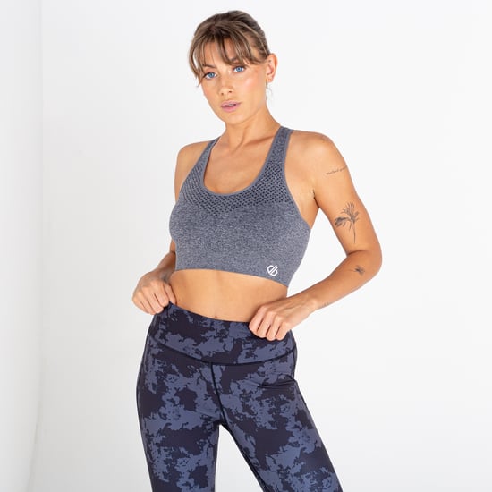 Dare 2b Womens/Ladies Dont Sweat It Sports Bra (Ebony)