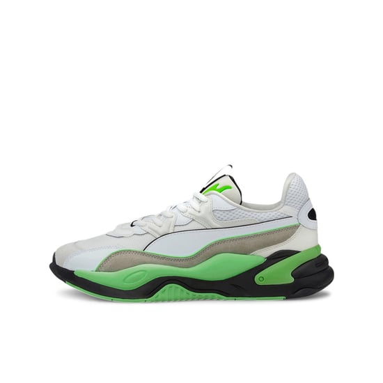 PUMA RS-2K Messaging Lace-Up White Synthetic Mens Trainers 372975 01