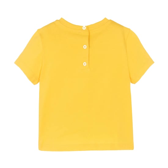 Fendi Baby Boys Logo T-Shirt Yellow