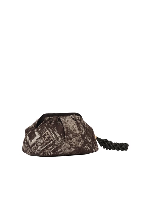 Laura Ashley zwart-zilveren tas met zakjes - Image 4