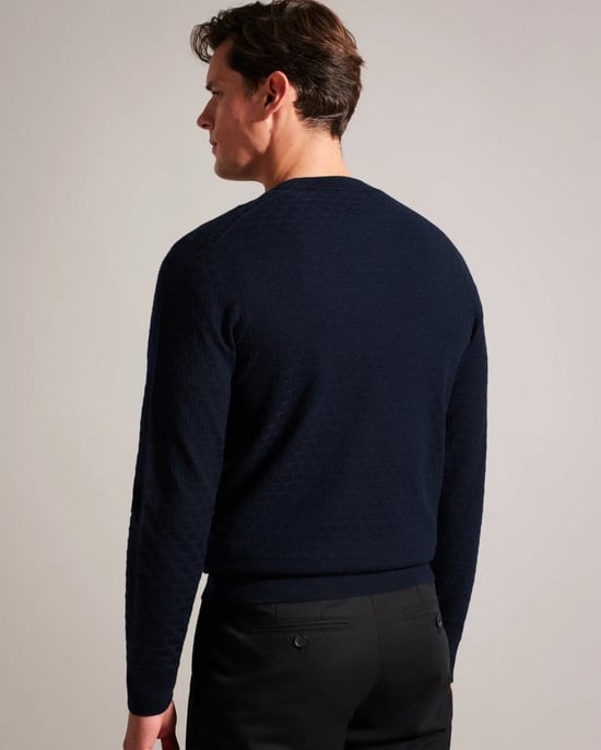 Ted Baker Loung Mens Long Sleeve T Knit Jumper