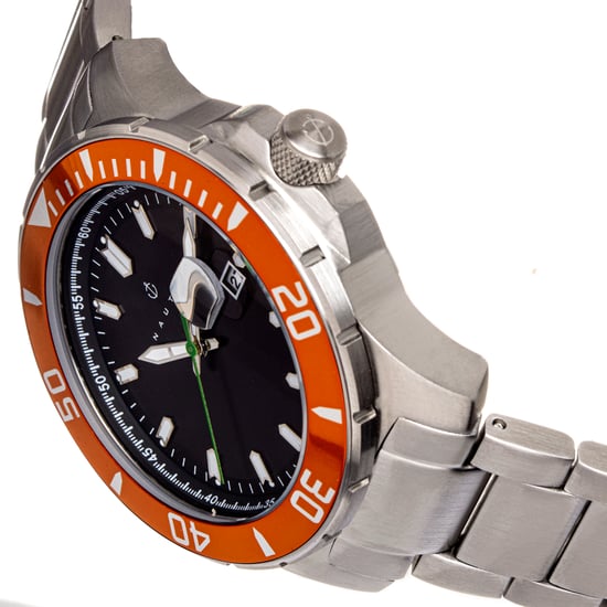 Nautis Admiralty Pro 200 Bracelet Watch w/Date
