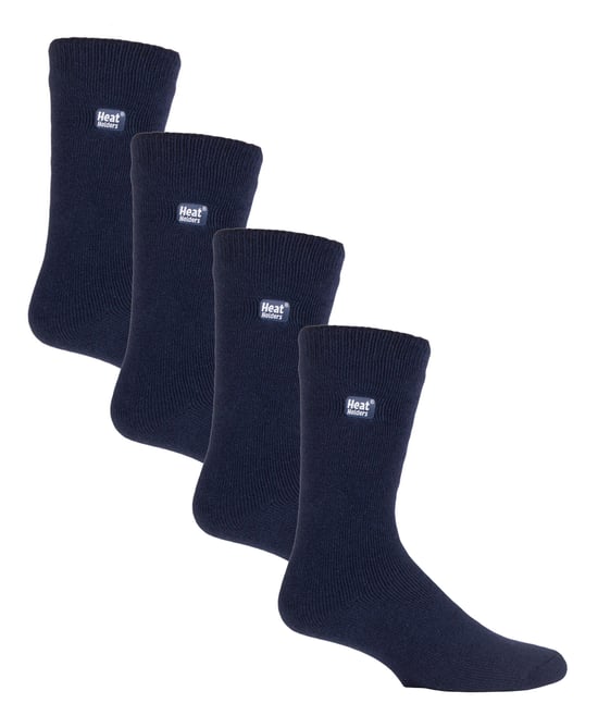 Heat Holders Ultra Lite - 4 Paar Multipack Heren Thermosokken | Ultra Dunne Warme Sokken voor Draagbare Sokken in de Winter - Marineblauw - Image 1