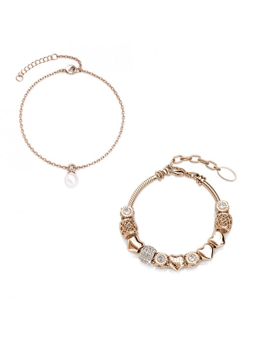 Adventskalender 13 juwelen en 11 parels - Zilver en Oostenrijks kristal - Image 2