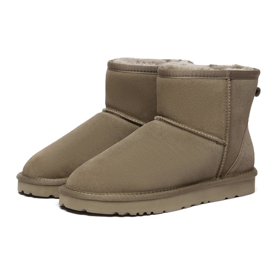 EVER AU Australia Women Ostrich Leather Short Boots