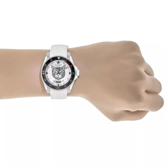 Gucci YA136329 Duik Wijzerplaat Wit Herenhorloge - Image 4