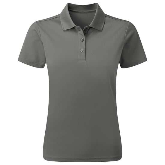 Premier Dames/Dames Duurzaam Poloshirt (Donkergrijs) - Image 1