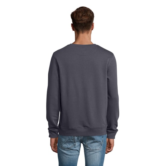 SOLS Uniseks Comet Sweatshirt voor volwassenen (Diep Houtskool Grijs) - Image 2