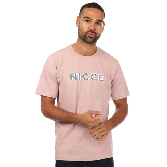 Men's NICCE Truman T-Shirt in Pink