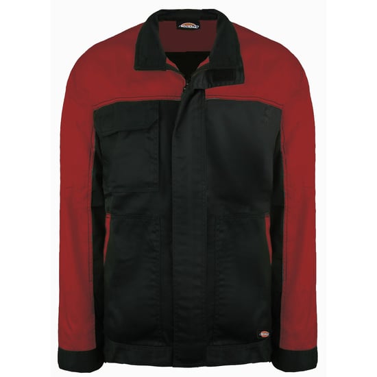 Dickies Everyday heren zwart/rood werkjasje - Image 1