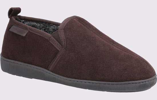 Hush Puppies Arnold Slip On Suède MEMORY FOAM Heren - Image 2