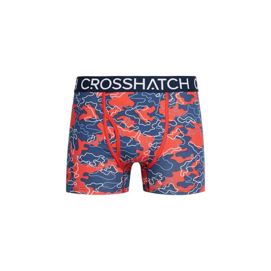 Crosshatch Heren Lynol Boxershorts (Pack of 3) (Rood) - Image 5