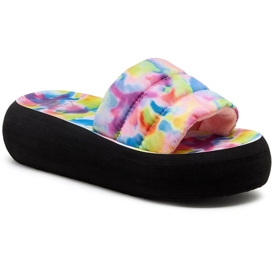 Rocket Dog Splash Loyal Tie Dye Textiel Dames Sandalen Roze/Multi - Image 1