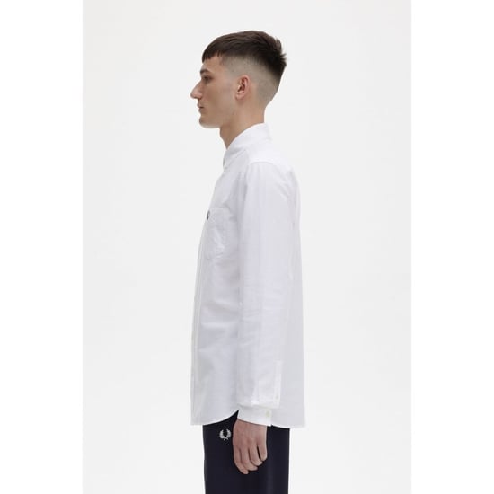 Fred Perry Mens Long Sleeve Oxford Shirt