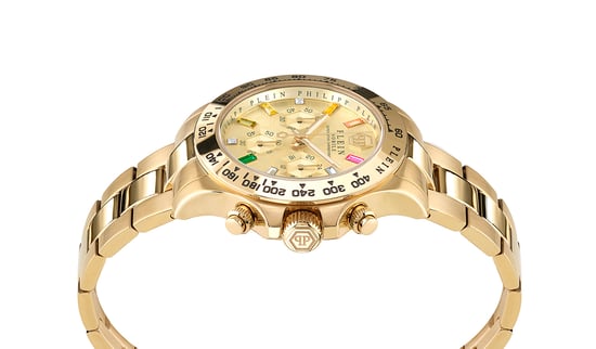 Philipp Plein Nobile Lady Dames Horloge Goudkleurig PWSBA0223 - Image 2