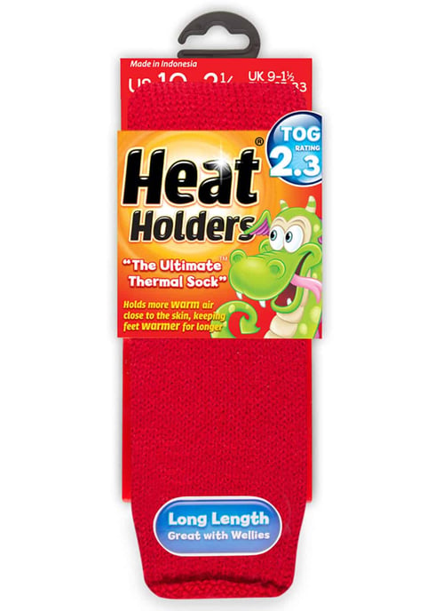 Heat Holders - Thermosokken voor kinderen 2.3 Tog - Rood - Image 2