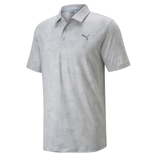 PUMA Mens CLOUDSPUN Leaflet Golf Polo Shirt