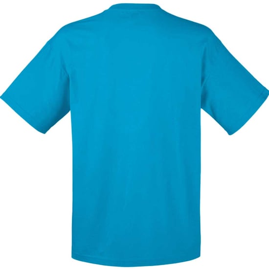 Fruit Of The Loom Heren Valuegewicht V-hals, T-shirt met korte mouwen. (Azure Blauw) - Image 2