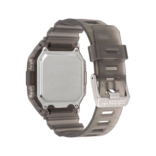 Adidas Originals Digital One GMT Unisex Grijze Horloge AOST22554 - Image 3