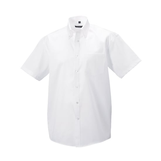 Russell Collection Heren Ultimate Shirt Met Korte Mouwen (Wit) - Image 1
