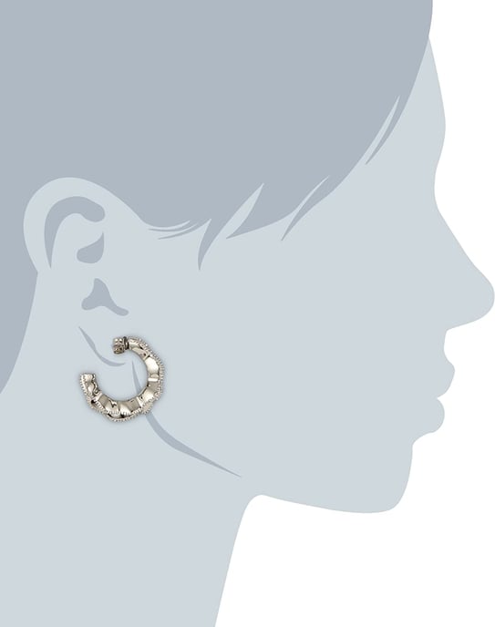 Orphelia Dames 925 Sterling Zilveren Oorbellen - Zilver ZO-5792 - Image 3