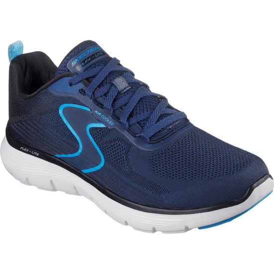 Skechers Flex Advantage 5.0 Spreelo Polyester Heren Navy/Blauw Sportschoenen - Image 1