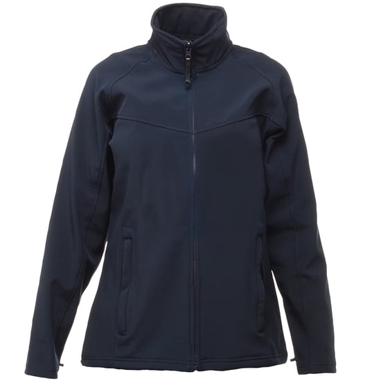 Regatta Ladies Uproar Softshell Wind Resistant Jacket (Navy)