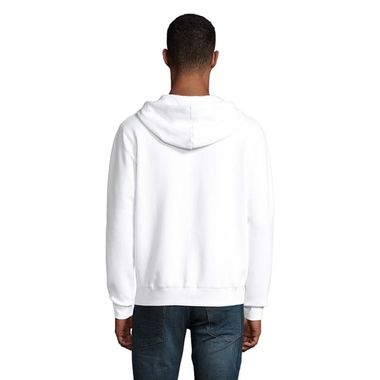 SOLS Heren Spike Full Zip Hoodie (Wit) - Image 2