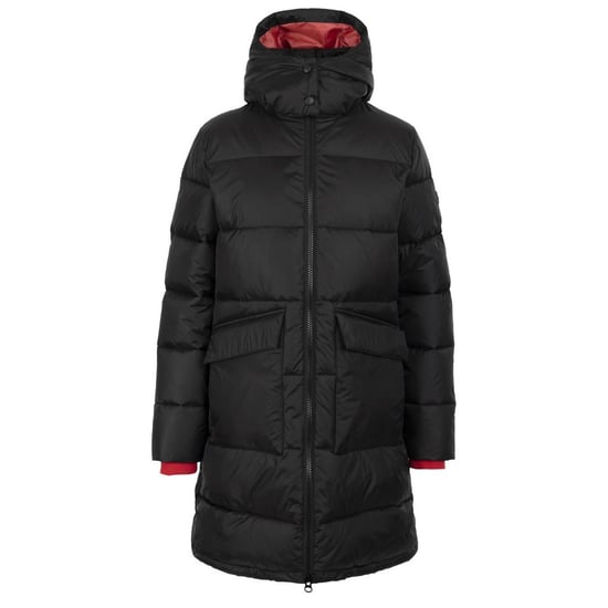 Trespass Dames/Dames Parkview Lang Casual Jasje (Zwart) - Image 1