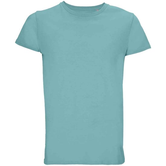 SOLS Heren Crusader Organisch T-shirt (Zwembad Blauw) - Image 1