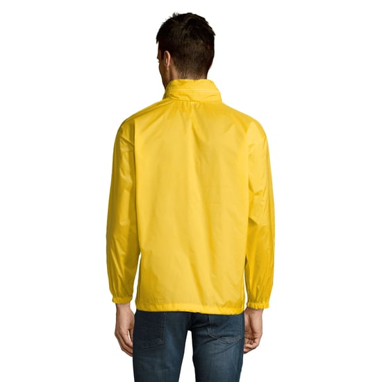 SOLS Unisex Surf Windbreaker Lichtgewicht Jasje (Goud) - Image 4