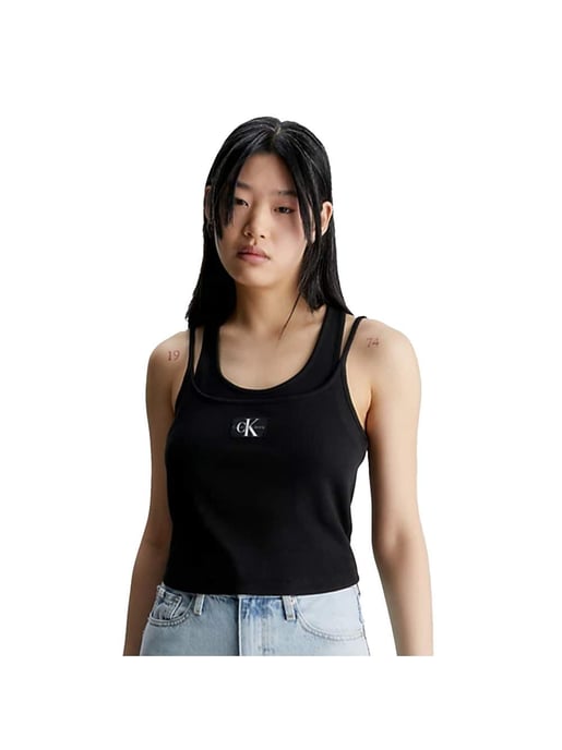 Calvin Klein Classic Ribbed Top voor dames - Image 2