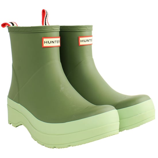 Hunter Play Short Heren Lichtgroene Wellington Laarzen - Image 1