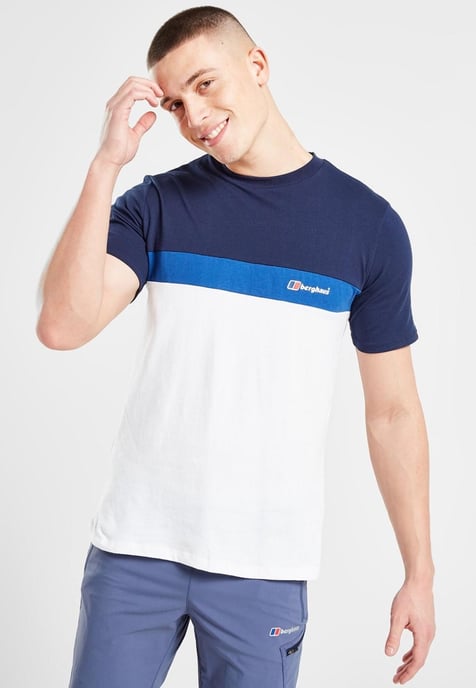 Berghaus Heren Triple Drop Color Block T-shirt - Image 1