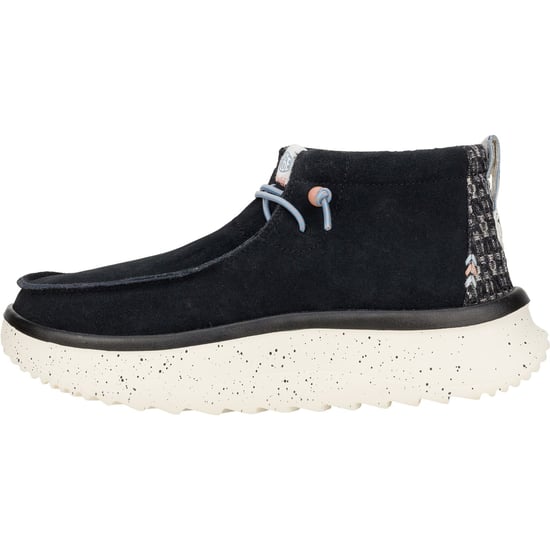 HEYDUDE Wendy Peak Hi Suede Vrouwen Zwart Laarzen - Image 5