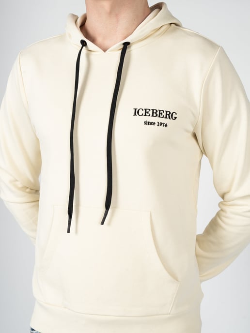 Iceberg blouse Hoodie Mannen beige - Image 5