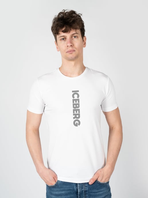 Iceberg T-Shirt C-Neck Mannen Wit - Image 3