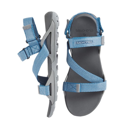 Craghoppers Womens/Ladies Lady Locke Sandals (Cloud Grey/Harbour Blue)