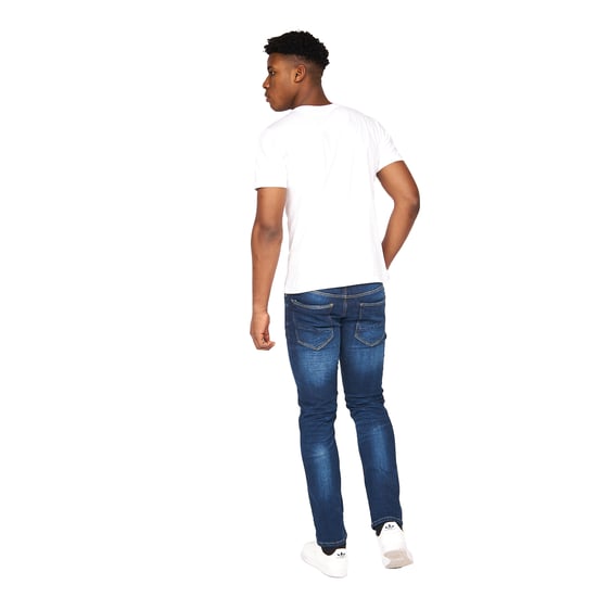 Crosshatch Heren Cadman Rechte Jeans (Stone Wash) - Image 4