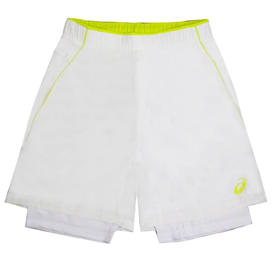 Asics Padel Player Mens White Tennis Shorts