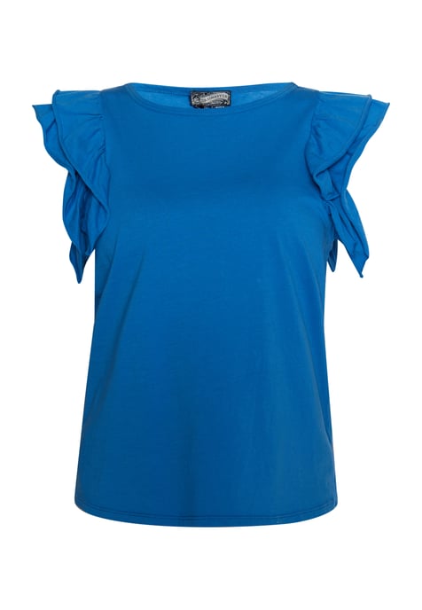 Dreimaster T-shirt Dames blauw - Image 1