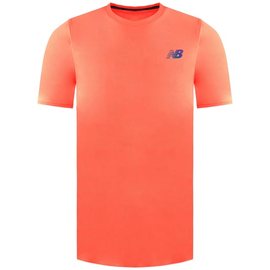 New Balance Q Speed Jacquard Heren Oranje T-Shirt - Image 1