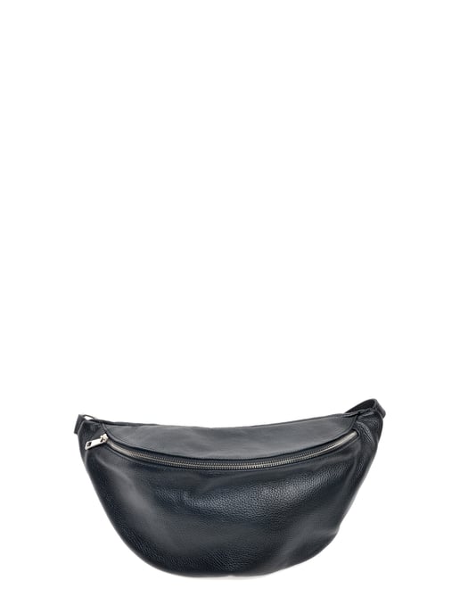 Isabella Rhea SS22 IR 1771T Zwart Rundleer Tas - Image 1