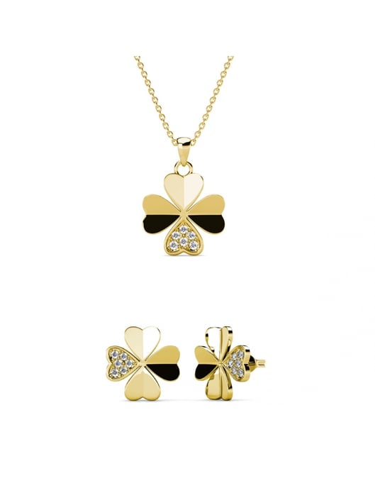 Clover Petal sets - Oostenrijks kristal - Image 1