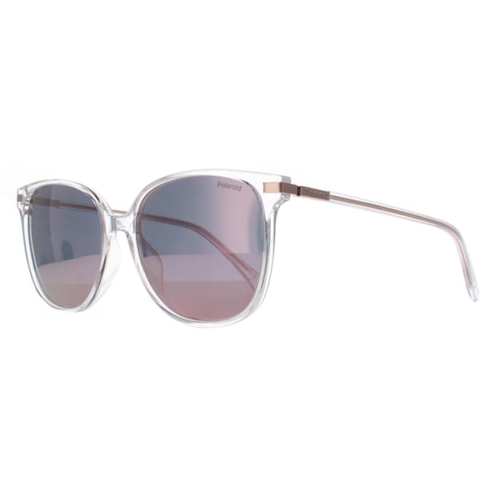 Polaroid Square Womens Gold Copper Rose Gold Mirror Polarized PLD 4170/G/S/X