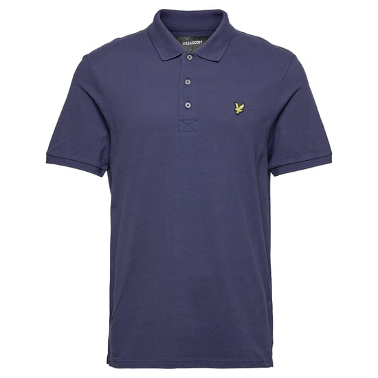 Lyle & Scott Polo SS Plain Polo Shirt Blauw - Image 1
