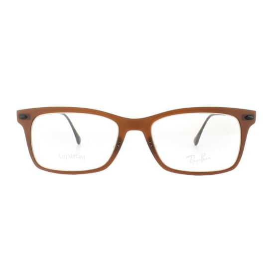 Ray-banbril RX 7039 5450 Dark Matt Brown Mens Dames 53 mm - Image 1